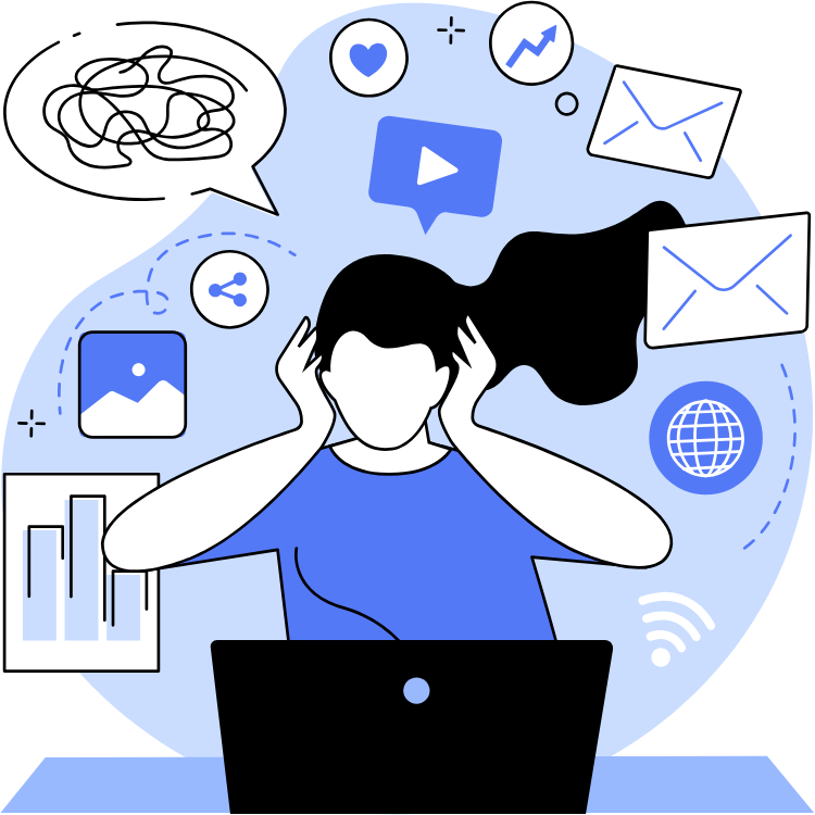 Alte Webseite Illustrationsbild